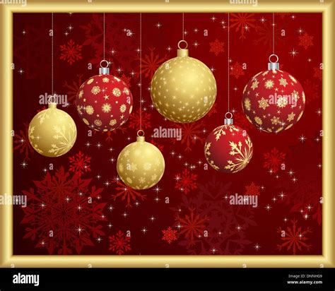 Christmas and New Year background. Vector illustration Stock Vector ...