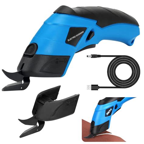 HASTHIP® Electric Scissors USB Electric Scissors Tungsten Steel Blades ...