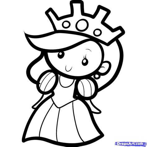 Step-by-step guide on how to draw a cute queen Fun and easy for kids