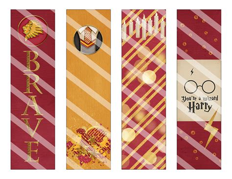 Harry Potter Printable Bookmarks