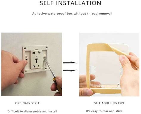 bosig Universal Waterproof Wall Socket Plate Panel Switch Box cover ...