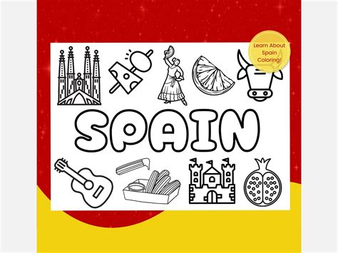 Free Spain Coloring Pages [2025]