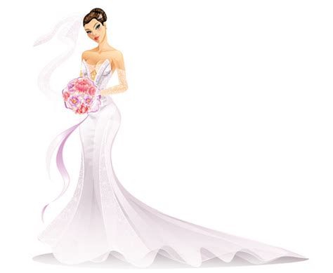 Image result for Cartoon Bride
