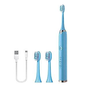 Fashion Story Electric Toothbrush for Adults- Sonic Electric Toothbrush ...