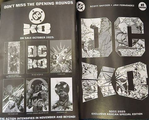 The DC K.O. SDCC Ashcan Selling For $100 On eBay, Here's A Look Inside