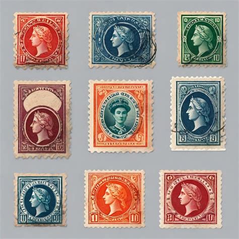 Old Postage Stamp Vector 的图像结果