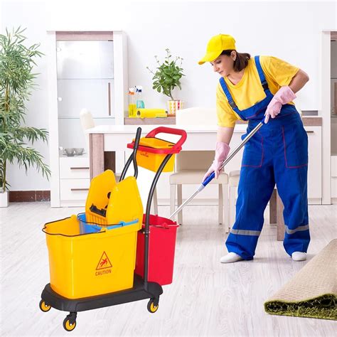 Sasylvia Yellow Mop Wringer Bucket Wringer Only Mop India | Ubuy