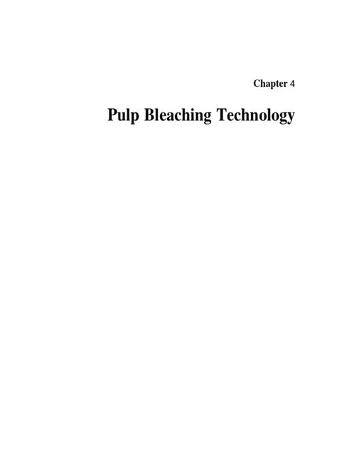 Image result for Pulp Bleaching