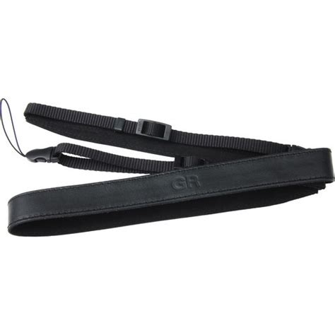 Promo Ricoh GS-3 Two-Point Leather Neck Strap with GR Logo (Black ...