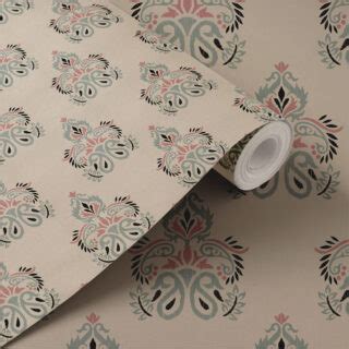 Off White Stencil Designs Wallpaper Roll - Magicdecor®