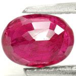 1.36-Carat High Grade Unheated Intense Red Ruby from Mozambique :: $578 ...