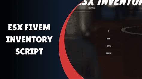 Image result for Fivem Inventory Tutorial