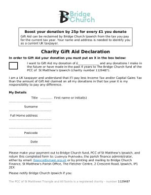 What is Gift Aid Qualification Method and how to use it? Doc Template ...