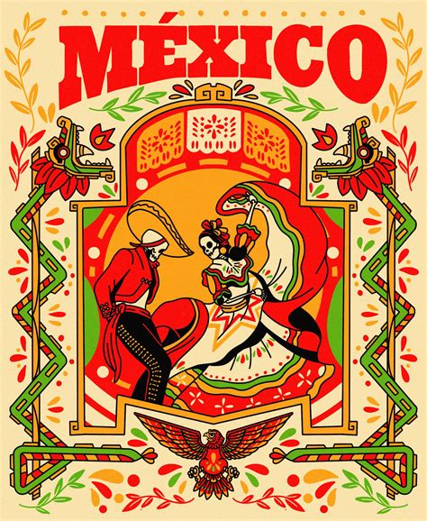 MÉXICO - LINDO in 2025 | Mexican culture art, Mexican graphic design ...