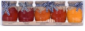 OASIS Honey (Pack of 5) Eucalyptus Honey/ Berry Sidr/ Multi Flower ...