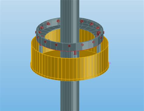 Image result for Modelling of Cylindrical Plate in Stad Using Excel