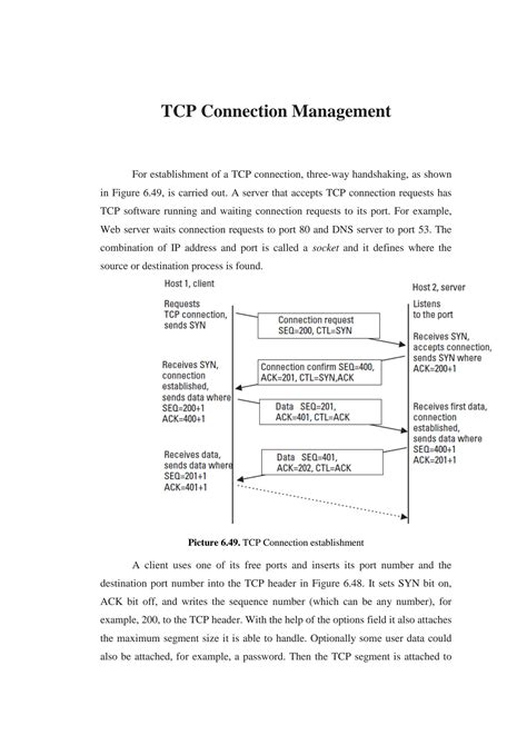 Image result for TCP Connection Management Diagram