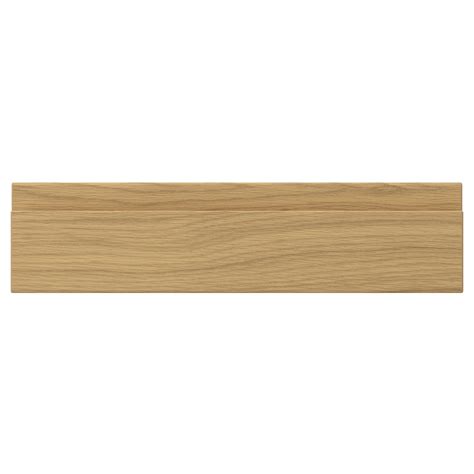 VOXTORP drawer front, oak effect, 40x10 cm (153/4x37/8") - IKEA