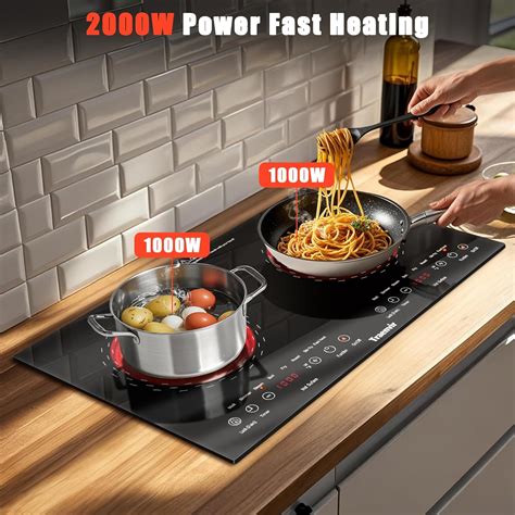 Traenvir 2 Burner Electric Cooktop, 24 Inch Countertop & India | Ubuy