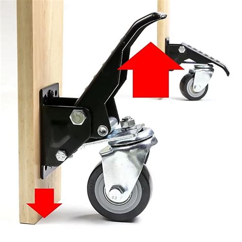 Image result for Retractable Casters On Workbench