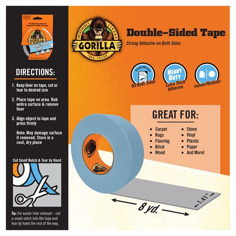 Gorilla Two Sided Tape