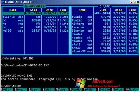 Descargar Norton Commander para Windows 7 (32/64 bit) en Español