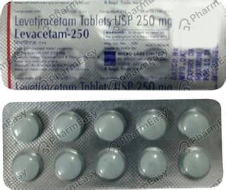 Levacetam 250 MG Tablet (10): Uses, Side Effects, Price & Dosage ...