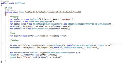 xUnit Test Cases in .Net Core Example 的图像结果