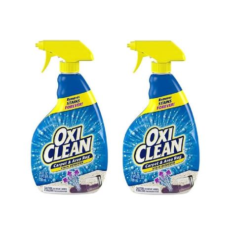 OxiClean Carpet & Area Rug Stain Remover Spray, 709 ml Pack of 2 ...