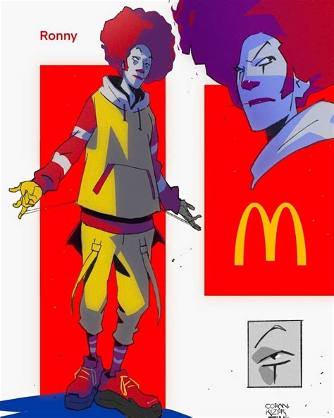Fast Food Mascots Redesigned as Badass Animated-Style Characters ...