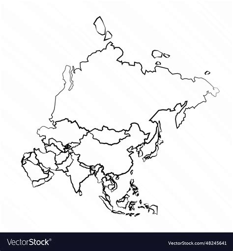 Asia Map Drawing 的图像结果
