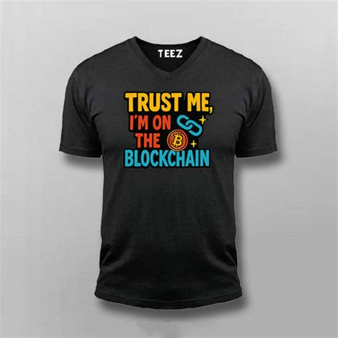 Blockchain Believer T-Shirt For Men – Trust Me, I’m Verified