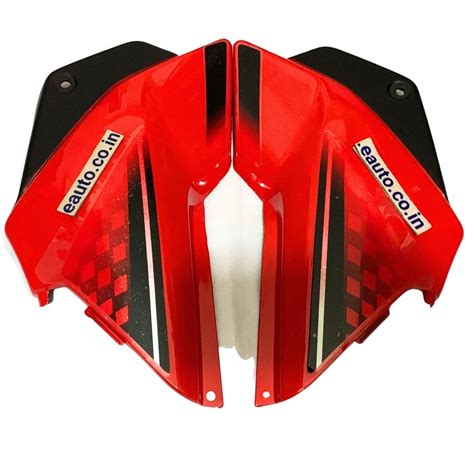 Side Panel for Hero Glamour | Type 2 | Type7 Sticker | Sports Red Colo