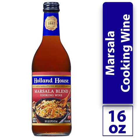 (6 Pack)Holland House Marsala Cooking Wine, 16 oz. - Walmart.com
