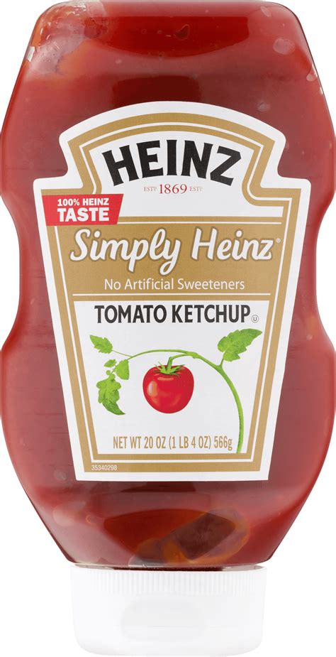 Simply Heinz Ketchup Nutrition Information – Besto Blog