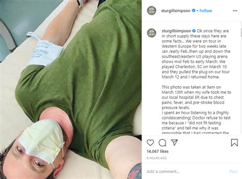 Singer Sturgill Simpson tests positive for coronavirus