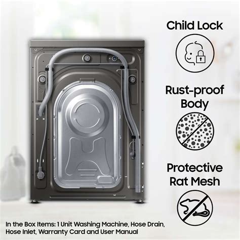 Samsung 8 kg 5 star, AI Control, AI Eco Bubble, Wi-Fi Fully Automatic ...