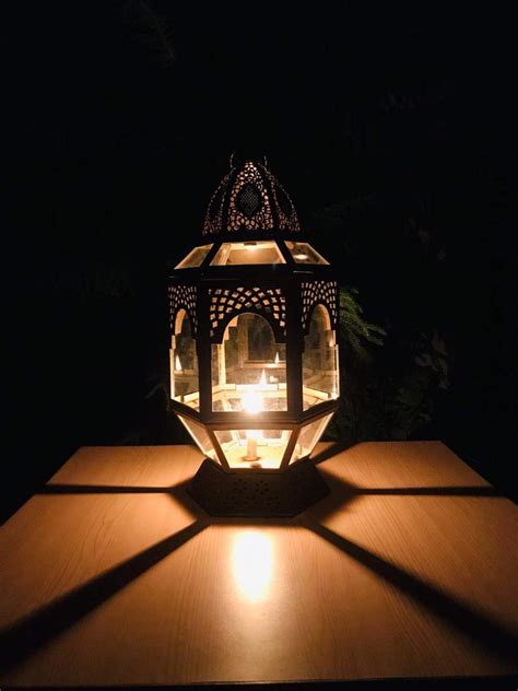 Buy HOME DEQOR Moroccan Lantern Lamp Tealight Candle Holder Large (Pack ...