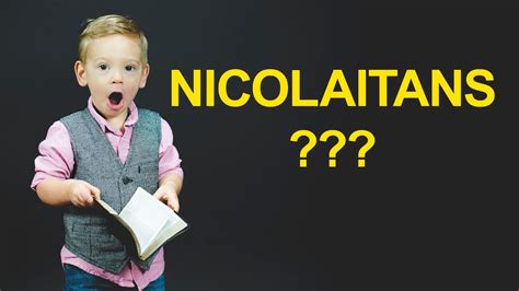 The Nicolaitans – Who Were They? - YouTube