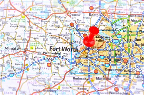 High Detailed Texas Map