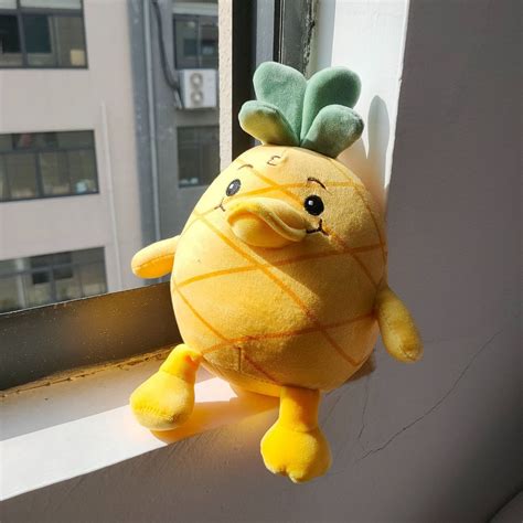 Buy Georgie Plush Pineapple Duck, Moriah Elizabeth Pickle Plush, Cute ...