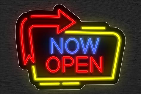 Open Neon Signs - Bright Signs to Attract Customers – Best Buy Neon Signs