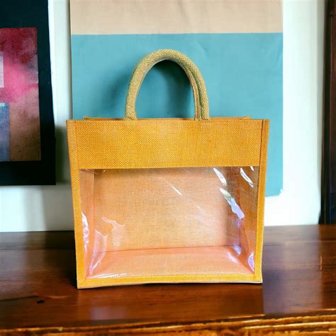 PVC WINDOW JUTE BAG - Pvc Window Jute Bag Manufacturer from Golaghat