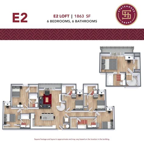 Floor Plans | StateHouse Arena Student Apartments in FL