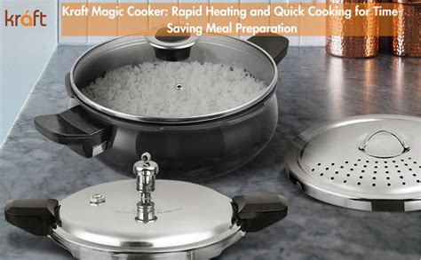 Buy Kraft Magic All In one Smart Aluminium Pressure Cooker with Outer ...