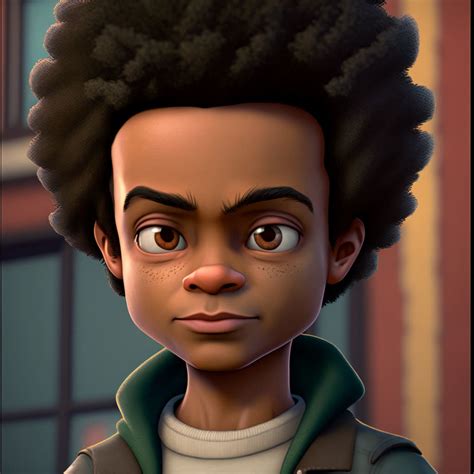 +40 Black Cartoon Characters Explained - Eggradients.com