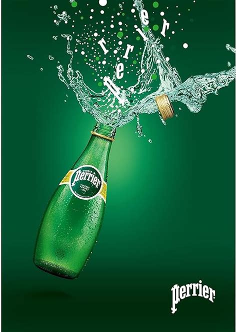 Perrier Lime Flavoured Carbonated Sparkling Mineral Water 330ml Bottle ...