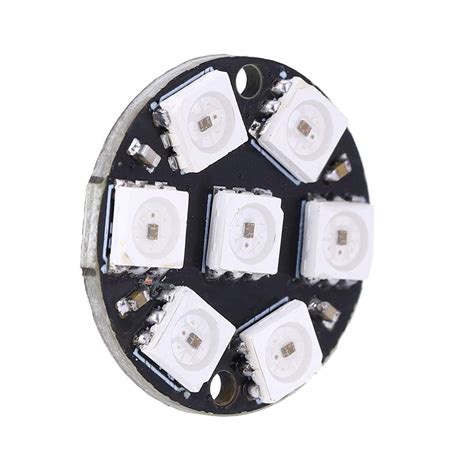 7-Bit WS2812B 5050 RGB LED Full-Color Drive Color Lamp Module Board
