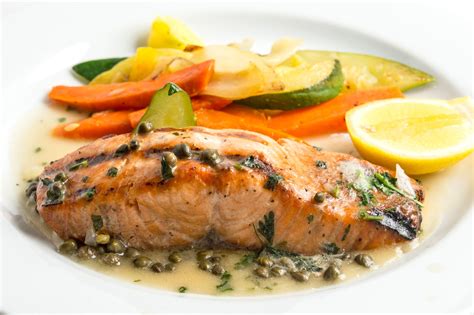 Lemon Caper Grilled Salmon – Freshella