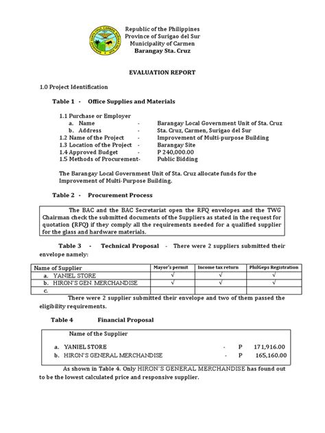 New Evaluation Report | PDF | Taxes | Government Finances